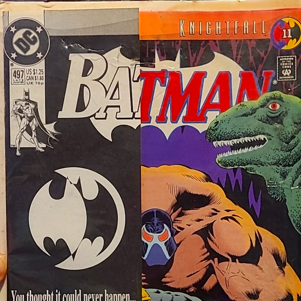 Batman July 1993 near mint Comic book DC comics Vintage comic #497 The Breaking